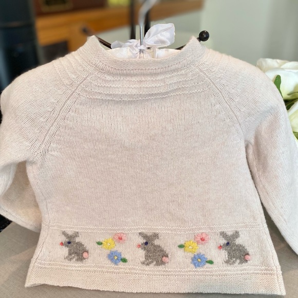 BEAUTIFUL LIKE NEW MINI BODEN SWEATER. SIZE 9-12 months - Picture 6 of 6
